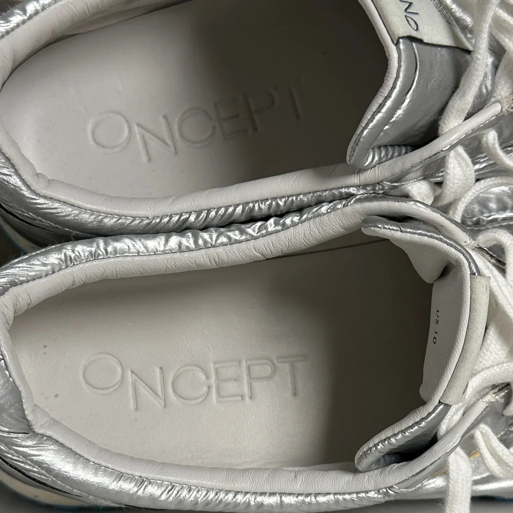 ONCEPT MOD.004 Travelist S22 Tokyo Silver Flash Women's Sneakers Sz 10 - Picture 12 of 13